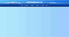 Desktop Screenshot of eisskulpturen.ch